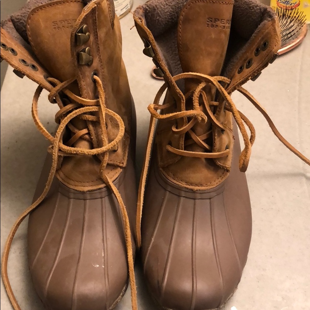 Waterproof sperry boots
